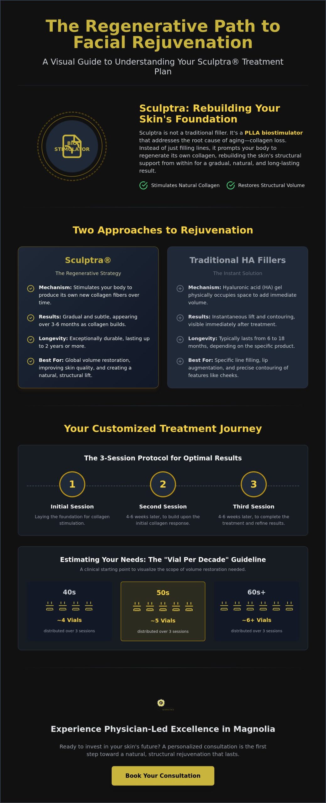 The Ultimate Sculptra Treatment Plan in Magnolia, TX: A Guide to Regenerative Volume