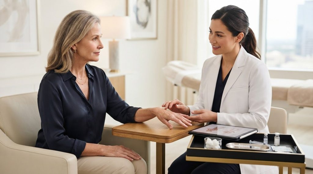 Sculptra for Hand Rejuvenation in Tomball: What to Know Before Treatment